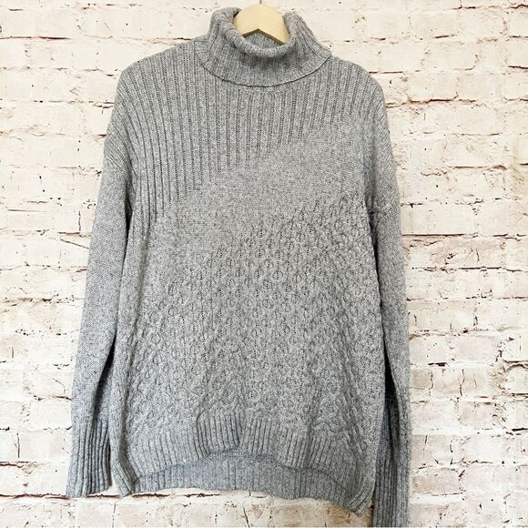 Nine West cable knit tunic sweater - Picture 1 of 6